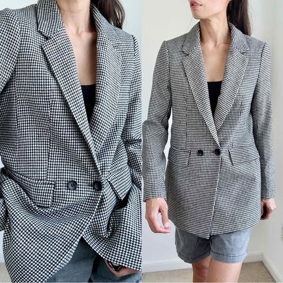 Houndstooth Blazer Jacket - Picture 4 of 5